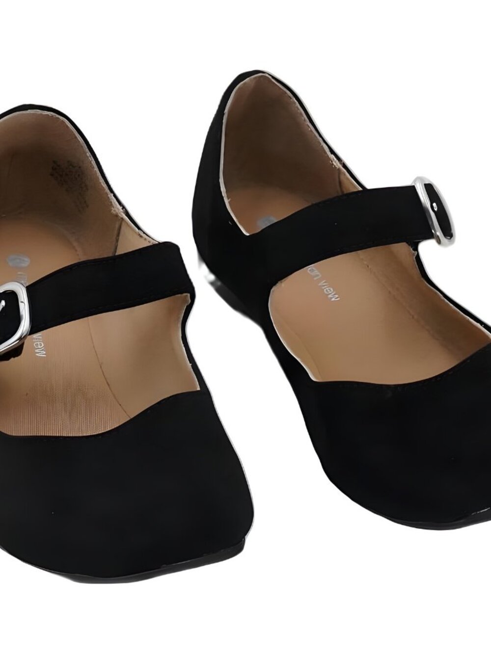 Metropolitan View Strappy Flats Mary Jane Womens Size 6